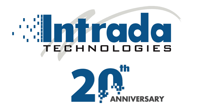 Intrada 20th Anniversary Logo