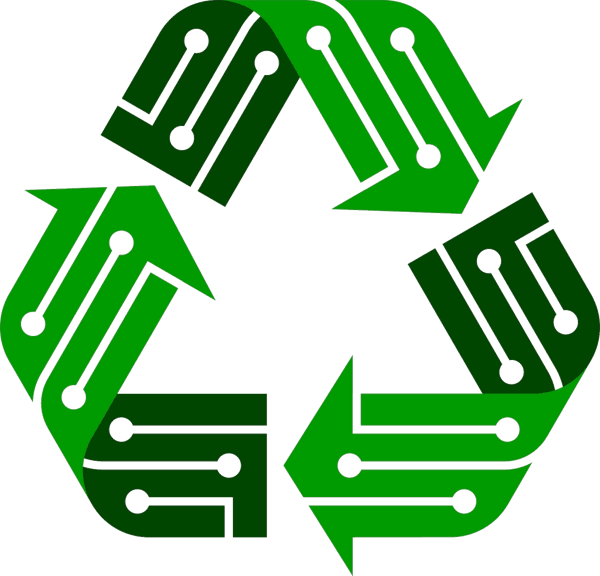 electronic recycling logo