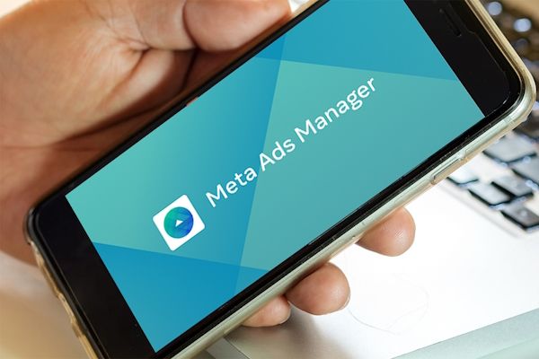 meta ads manager screen on phone